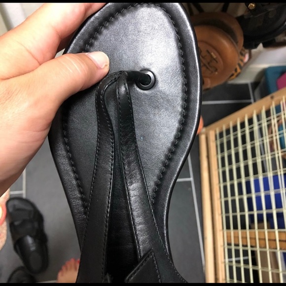 Tory Burch Minnie Travel Sandal Size 8 Black - Picture 9 of 9